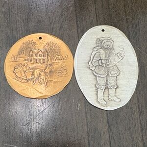 Vintage Elegant Holiday Ornament Set - Gold and Silver